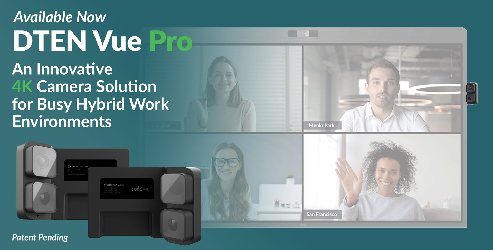 DTEN Vue Pro Camera System: Makes You the Star of the Show
