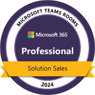 Microsoft Teams Rooms Sales Professional Badge