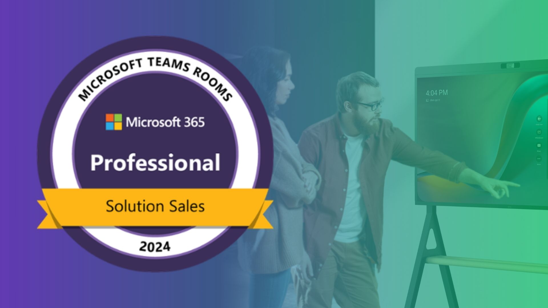How to get your Microsoft Teams Rooms Solution Sales Professional 2024 Badge