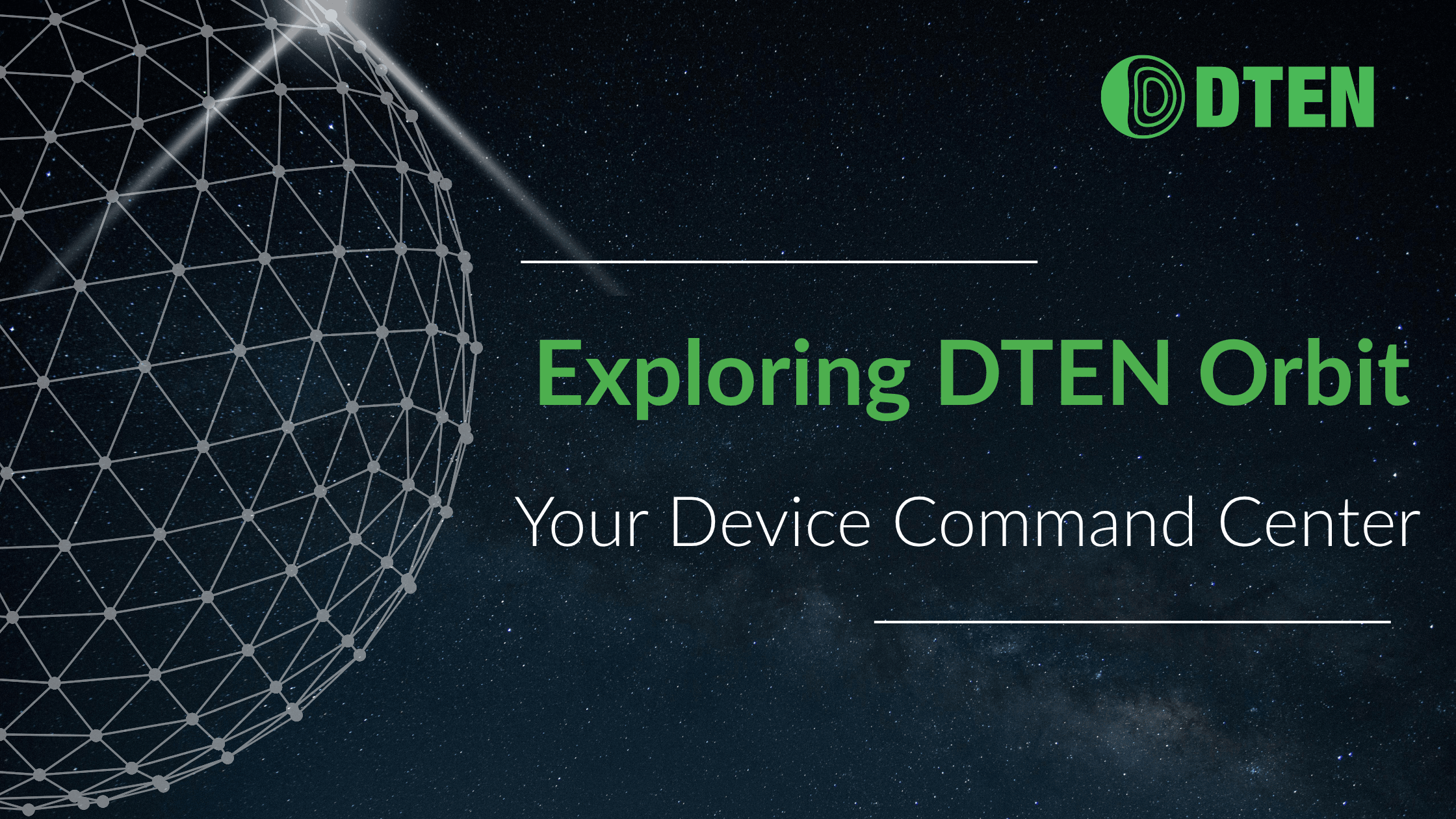 Exploring DTEN Orbit: Your Device Command Center